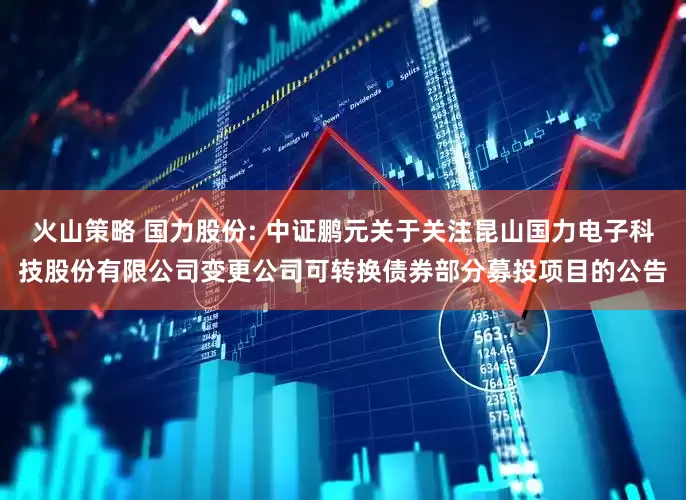 火山策略 国力股份: 中证鹏元关于关注昆山国力电子科技股份有限公司变更公司可转换债券部分募投项目的公告